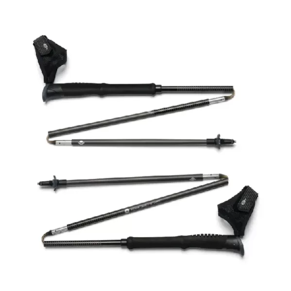 黑钻 2026款 Distance Carbon Z 旗舰超轻折叠碳纤维登山杖